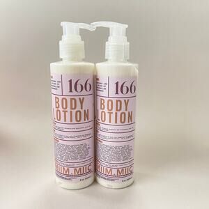 New Miim Miic 166 Marshmallow Gourmand Body Lotion 8 fl oz x 2